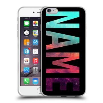 Пластиковый чехол на Iphone 6s Plus с принтом NAME
