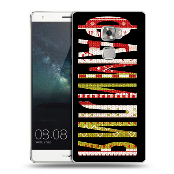Пластиковый чехол на Huawei Mate S с принтом ФАМИЛИЯ