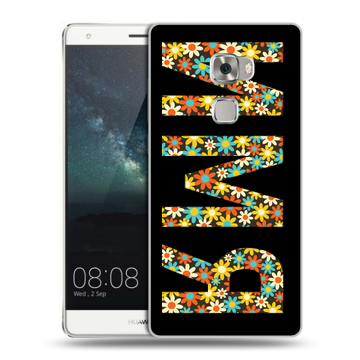 Пластиковый чехол на Huawei Mate S с принтом ИМЯ