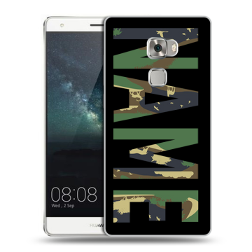 Пластиковый чехол на Huawei Mate S с принтом NAME
