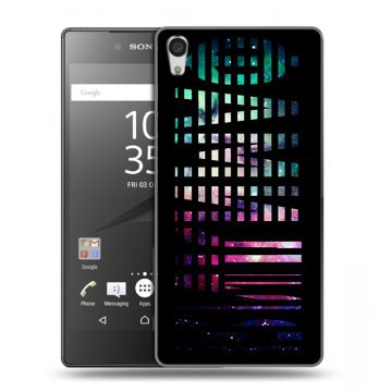 Силиконовый чехол на Sony Xperia Z5 Premium с принтом ФАМИЛИЯ