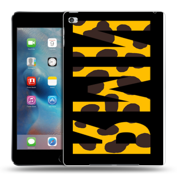 Пластиковый чехол на Ipad Mini 4 с принтом ИМЯ