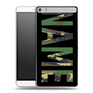 Пластиковый чехол на Lenovo Phab Plus с принтом NAME
