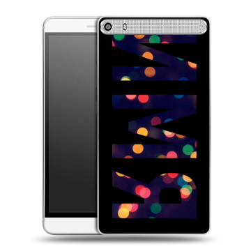 Пластиковый чехол на Lenovo Phab Plus с принтом ИМЯ
