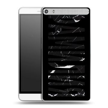 Пластиковый чехол на Lenovo Phab Plus с принтом ФАМИЛИЯ