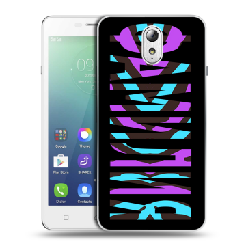 Силиконовый чехол на Lenovo Vibe P1m с принтом ФАМИЛИЯ