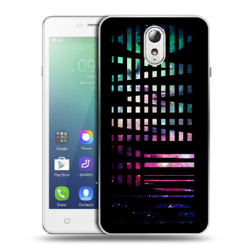 Силиконовый чехол на Lenovo Vibe P1m с принтом ФАМИЛИЯ
