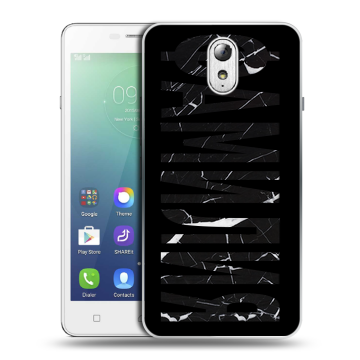 Силиконовый чехол на Lenovo Vibe P1m с принтом ФАМИЛИЯ