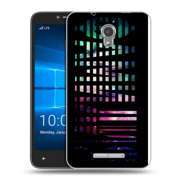 Пластиковый чехол на Alcatel OneTouch Pixi First с принтом ФАМИЛИЯ