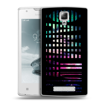 Пластиковый чехол на Lenovo A1000 с принтом ФАМИЛИЯ