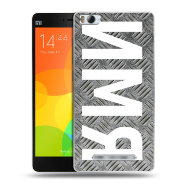 Пластиковый чехол на Xiaomi Mi 4c с принтом ИМЯ