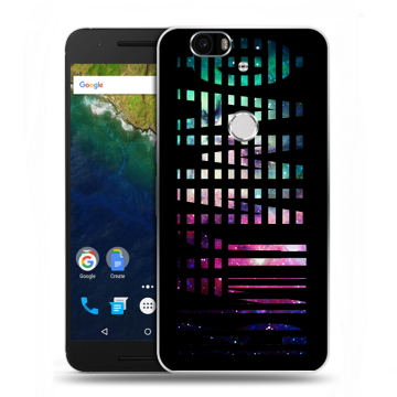 Силиконовый чехол на Google Huawei Nexus 6P с принтом ФАМИЛИЯ