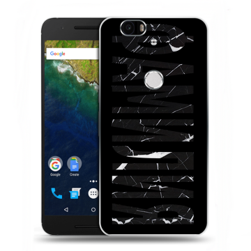 Силиконовый чехол на Google Huawei Nexus 6P с принтом ФАМИЛИЯ