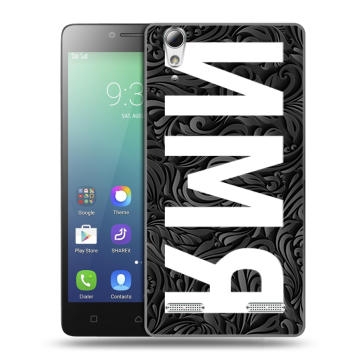 Силиконовый чехол на Lenovo A6010 с принтом ИМЯ