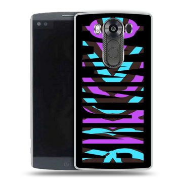 Силиконовый чехол на LG V10 с принтом ФАМИЛИЯ