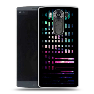 Силиконовый чехол на LG V10 с принтом ФАМИЛИЯ