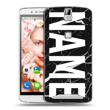Пластиковый чехол на Elephone P8000 с принтом NAME