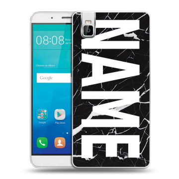 Пластиковый чехол на Huawei ShotX с принтом NAME