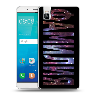 Пластиковый чехол на Huawei ShotX с принтом ФАМИЛИЯ