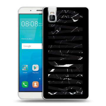 Пластиковый чехол на Huawei ShotX с принтом ФАМИЛИЯ