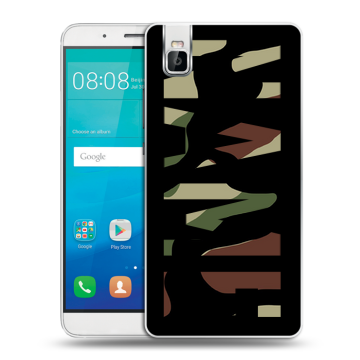 Пластиковый чехол на Huawei ShotX с принтом NAME