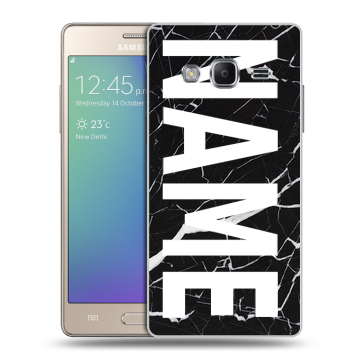 Пластиковый чехол на Samsung Z3 с принтом NAME