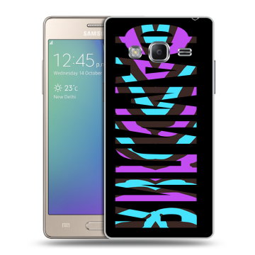 Пластиковый чехол на Samsung Z3 с принтом ФАМИЛИЯ