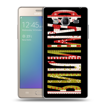 Пластиковый чехол на Samsung Z3 с принтом ФАМИЛИЯ
