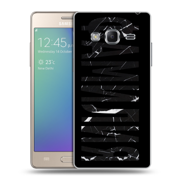 Пластиковый чехол на Samsung Z3 с принтом ФАМИЛИЯ