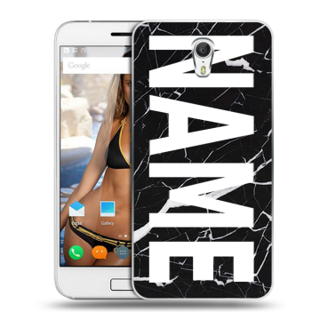 Силиконовый чехол на ZUK Z1 с принтом NAME