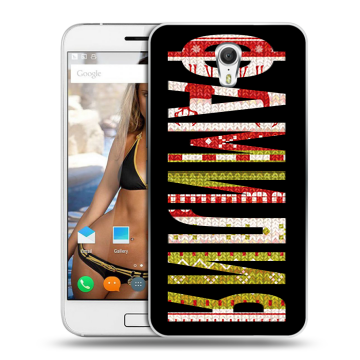 Силиконовый чехол на ZUK Z1 с принтом ФАМИЛИЯ