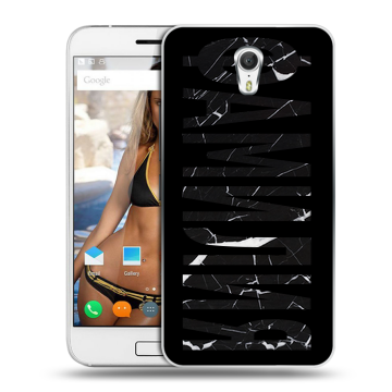 Силиконовый чехол на ZUK Z1 с принтом ФАМИЛИЯ