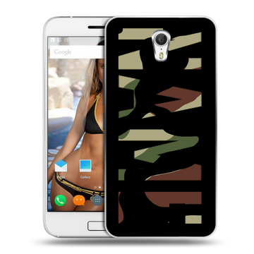 Силиконовый чехол на ZUK Z1 с принтом NAME