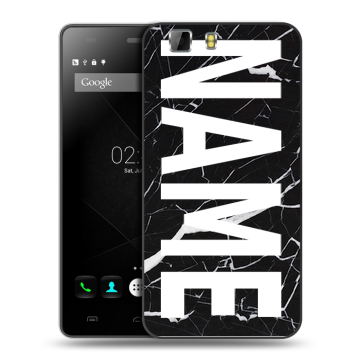 Силиконовый чехол на Doogee X5 с принтом NAME