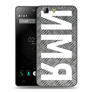 Силиконовый чехол на Doogee X5 с принтом ИМЯ