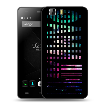 Силиконовый чехол на Doogee X5 с принтом ФАМИЛИЯ