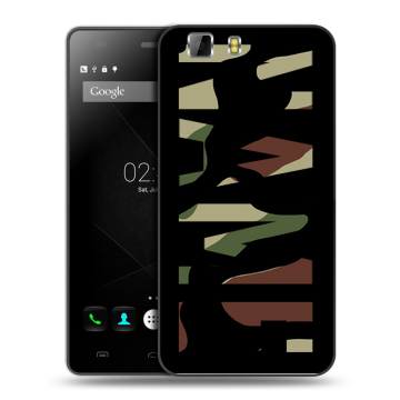 Силиконовый чехол на Doogee X5 с принтом NAME