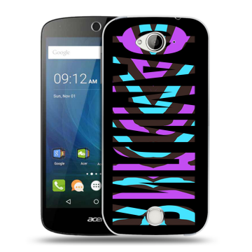 Силиконовый чехол на Acer Liquid Z530 с принтом ФАМИЛИЯ