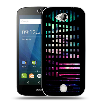 Силиконовый чехол на Acer Liquid Z530 с принтом ФАМИЛИЯ