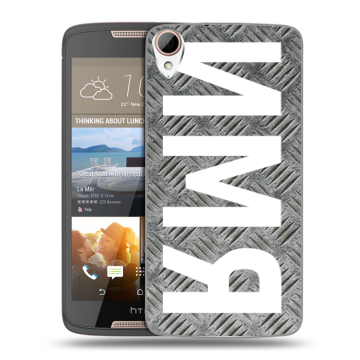 Силиконовый чехол на HTC Desire 828 с принтом ИМЯ