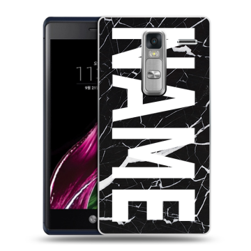Пластиковый чехол на LG Class с принтом NAME