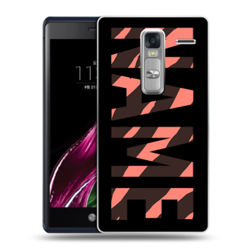 Пластиковый чехол на LG Class с принтом NAME