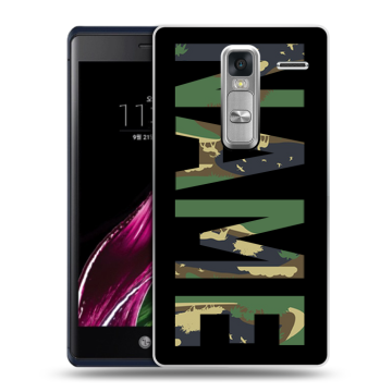 Пластиковый чехол на LG Class с принтом NAME