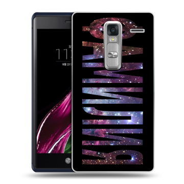 Пластиковый чехол на LG Class с принтом ФАМИЛИЯ