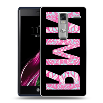 Пластиковый чехол на LG Class с принтом ИМЯ