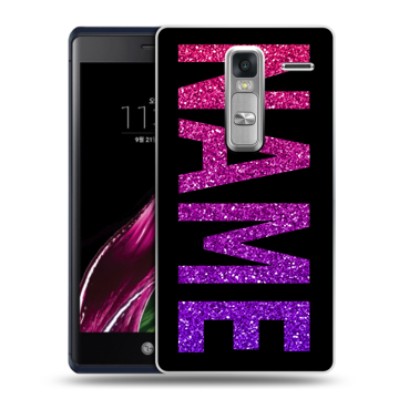 Пластиковый чехол на LG Class с принтом NAME