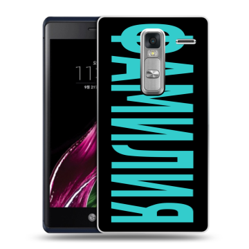 Пластиковый чехол на LG Class с принтом ФАМИЛИЯ