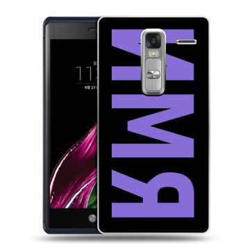 Пластиковый чехол на LG Class с принтом ИМЯ