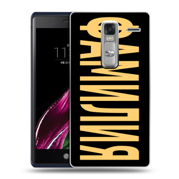 Пластиковый чехол на LG Class с принтом ФАМИЛИЯ