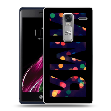 Пластиковый чехол на LG Class с принтом ИМЯ